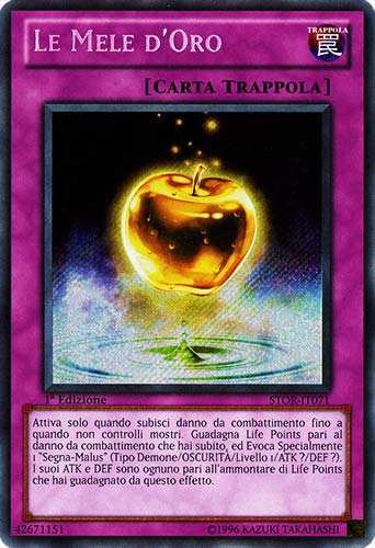 STOR-IT071 Le Mele d'Oro rara segreta 1a Edizione (IT) -GOOD-