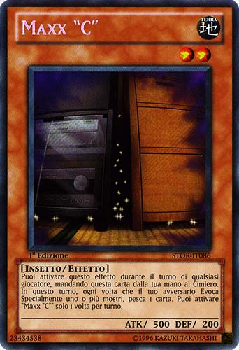 STOR-IT086 Maxx 'C' rara segreta 1a Edizione (IT) -NEAR MINT-