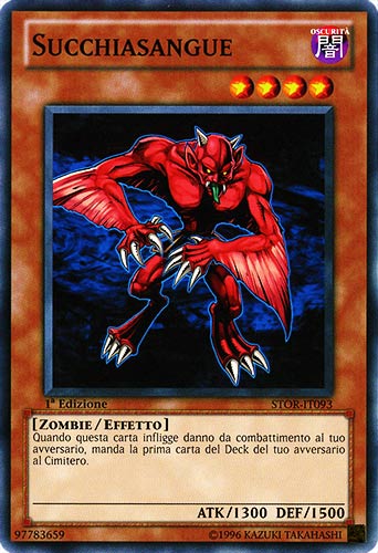 STOR-IT093 Succhiasangue comune 1a Edizione (IT) -NEAR MINT-