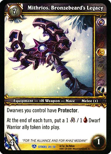 Mithrios, Bronzebeard's Legacy rara foil (EN) -NEAR MINT-