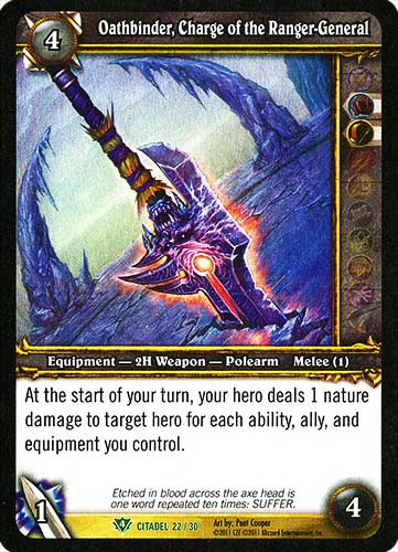 Oathbinder, Charge of the Ranger-General non comune foil (EN) -NEAR MINT-