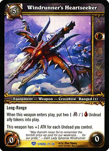 Windrunner's Heartseeker rara foil (EN) -NEAR MINT-