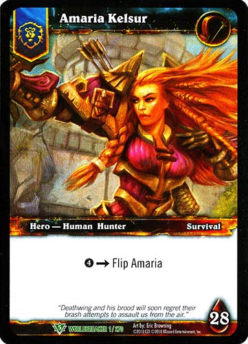 WORLDBREAKER 001 / 270 Amaria Kelsur non comune (EN) -NEAR MINT-