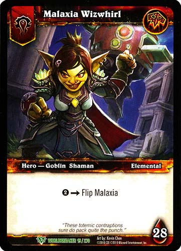 WORLDBREAKER 015 / 270 Malaxia Wizwhirl non comune (EN) -NEAR MINT-