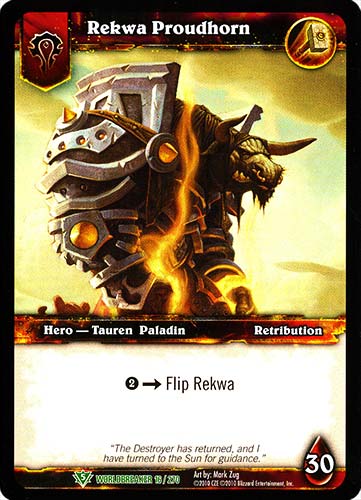 WORLDBREAKER 016 / 270 Rekwa Proudhorn non comune (EN) -NEAR MINT-