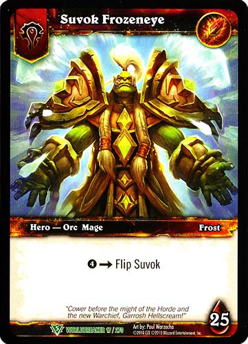 WORLDBREAKER 017 / 270 Suvok Frozeneye non comune (EN) -NEAR MINT-