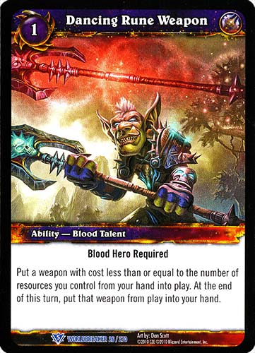 WORLDBREAKER 026 / 270 Dancing Rune Weapon rara (EN) -NEAR MINT-