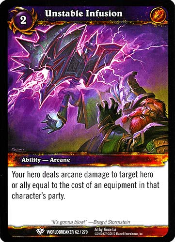 WORLDBREAKER 062 / 270 Unstable Infusion comune (EN) -NEAR MINT-