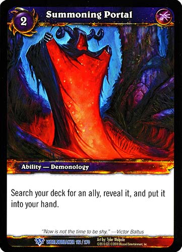 WORLDBREAKER 112 / 270 Summoning Portal rara (EN) -NEAR MINT-