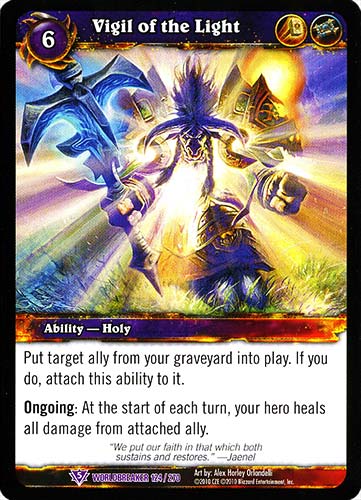 WORLDBREAKER 124 / 270 Vigil of the Light epica (EN) -NEAR MINT-