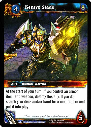 WORLDBREAKER 144 / 270 Kentro Slade rara (EN) -NEAR MINT-