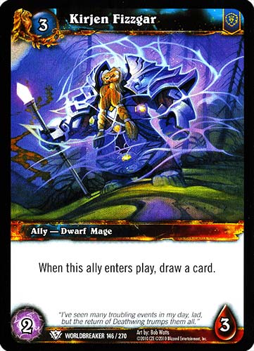 WORLDBREAKER 146 / 270 Kirjen Fizzgar comune (EN) -NEAR MINT-
