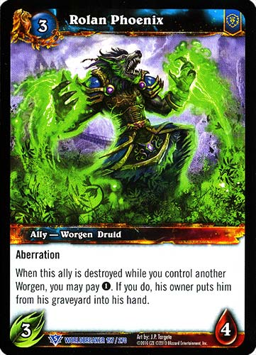 WORLDBREAKER 157 / 270 Rolan Phoenix rara (EN) -NEAR MINT-