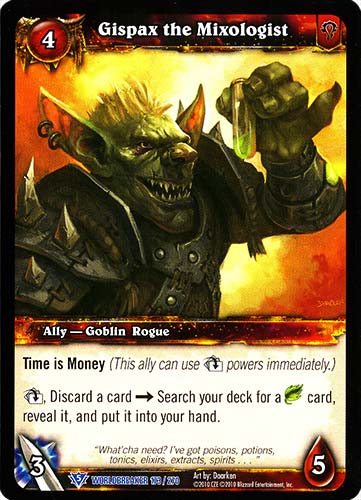 WORLDBREAKER 173 / 270 Gispax the Mixologist rara (EN) -NEAR MINT-