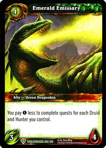 WORLDBREAKER 205 / 270 Emerald Emissary non comune (EN) -NEAR MINT-