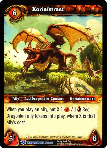 WORLDBREAKER 211 / 270 Korialstrasz rara (EN) -NEAR MINT-