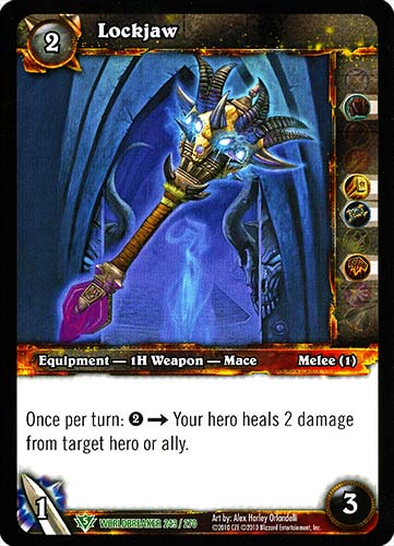 WORLDBREAKER 243 / 270 Lockjaw non comune (EN) -NEAR MINT-