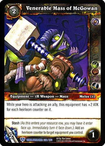 WORLDBREAKER 248 / 270 Venerable Mass of McGowan rara (EN) -NEAR MINT-