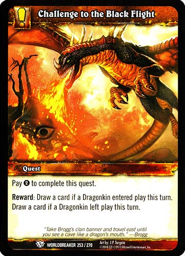 WORLDBREAKER 253 / 270 Challenge to the Black Flight comune (EN) -NEAR MINT-