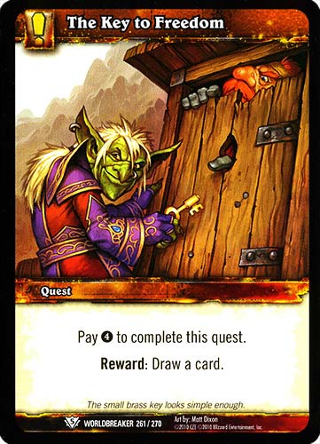 WORLDBREAKER 261 / 270 The Key to Freedom comune (EN) -NEAR MINT-