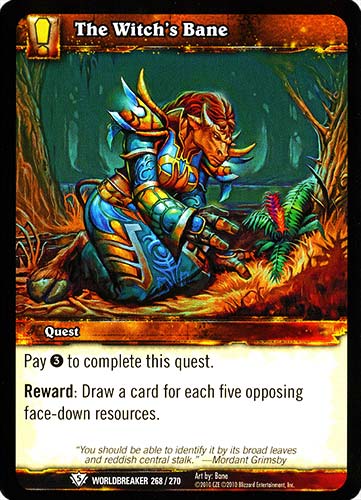 WORLDBREAKER 268 / 270 The Witch's Bane comune (EN) -NEAR MINT-