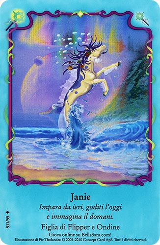 Fate della Luna S11/55 Janie extra rara foil (IT) -NEAR MINT-