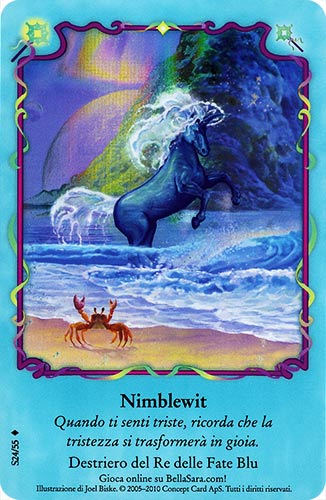 Fate della Luna S24/55 Nimblewit extra rara foil (IT) -NEAR MINT-