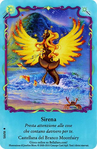 Fate della Luna S30/55 Sirena extra rara foil (IT) -NEAR MINT-