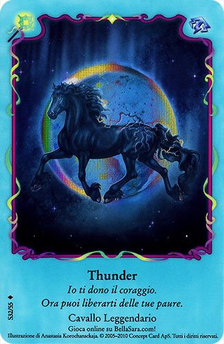 Fate della Luna S32/55 Thunder extra rara foil (IT) -NEAR MINT-