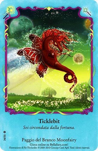 Fate della Luna 34/55 Ticklebit comune (IT) -NEAR MINT-