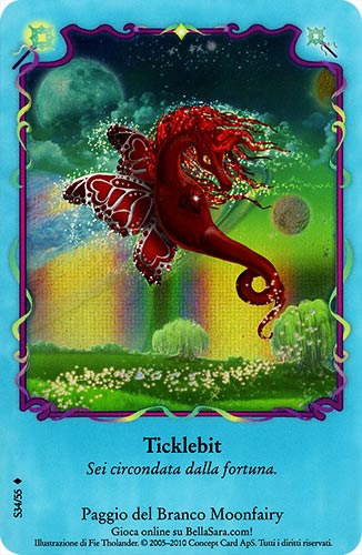 Fate della Luna S34/55 Ticklebit extra rara foil (IT) -NEAR MINT-