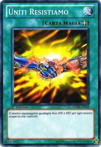 SDDL-IT023 Uniti Resistiamo comune 1a Edizione (IT) -NEAR MINT-