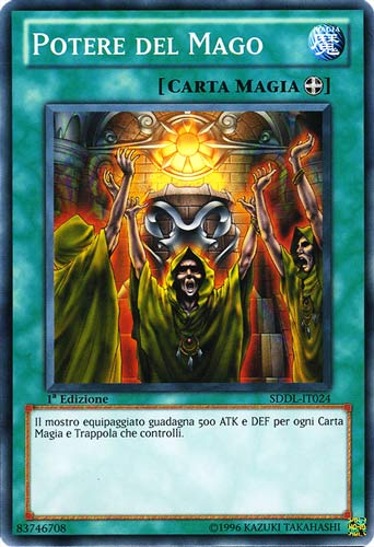 SDDL-IT024 Potere del Mago comune 1a Edizione (IT) -NEAR MINT-