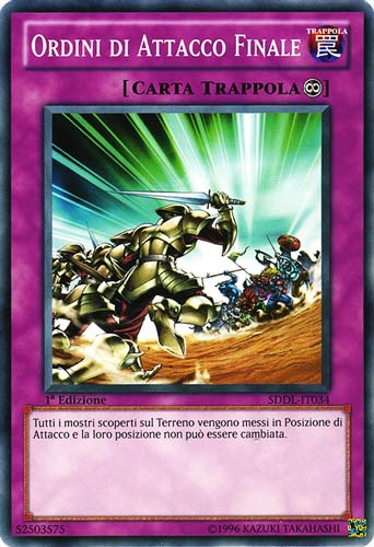 SDDL-IT034 Ordini di Attacco Finale comune 1a Edizione (IT) -NEAR MINT-