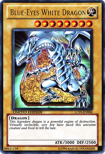 LC01-EN004 Blue-Eyes White Dragon ultra rara Limited Edition (EN) -NEAR MINT-