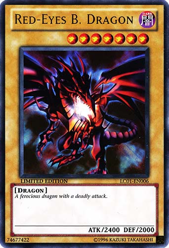 LC01-EN006 Red-Eyes B. Dragon ultra rara Limited Edition (EN) -NEAR MINT-