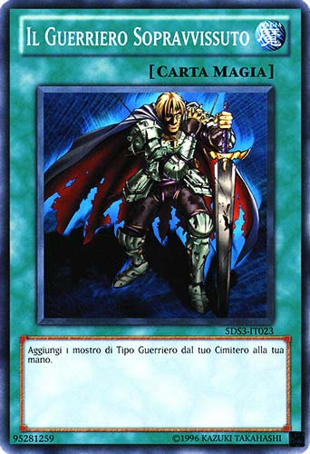 5DS3-IT023 Il Guerriero Sopravvissuto comune unlimited (IT) -NEAR MINT-