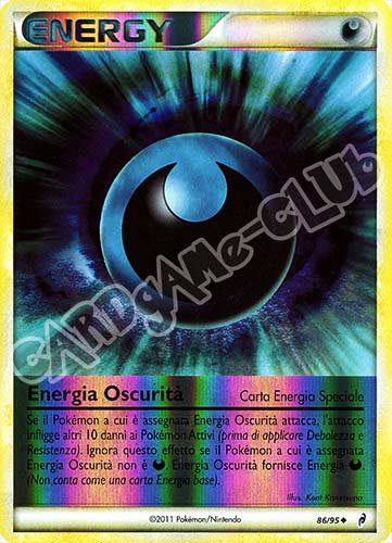 86 / 95 Energia Oscurita' non comune foil reverse (IT) -NEAR MINT-