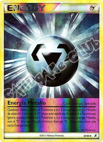 87 / 95 Energia Metallo non comune foil reverse (IT) -NEAR MINT-