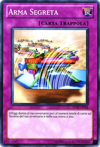 5DS3-IT034 Arma Segreta comune unlimited (IT) -NEAR MINT-