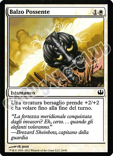 26 / 81 Balzo Possente comune (IT) -NEAR MINT-