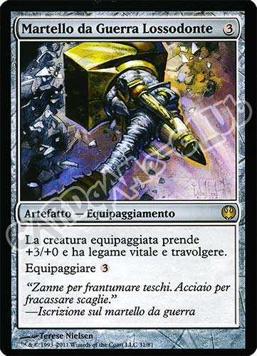 31 / 81 Martello da Guerra Lossodonte rara (IT) -NEAR MINT-