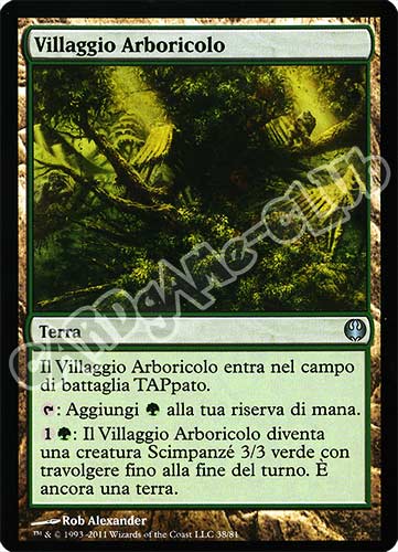 38 / 81 Villaggio Arboricolo non comune (IT) -NEAR MINT-