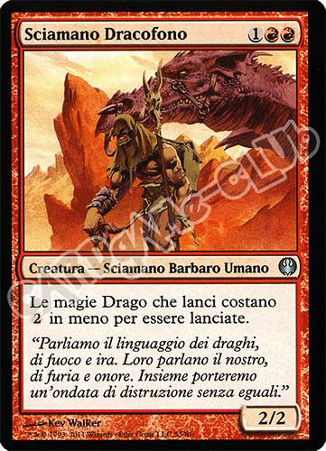 53 / 81 Sciamano Dracofono non comune (IT) -NEAR MINT-