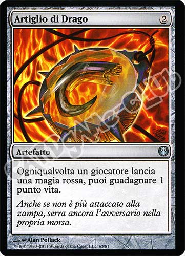 63 / 81 Artiglio di Drago non comune (IT) -NEAR MINT-
