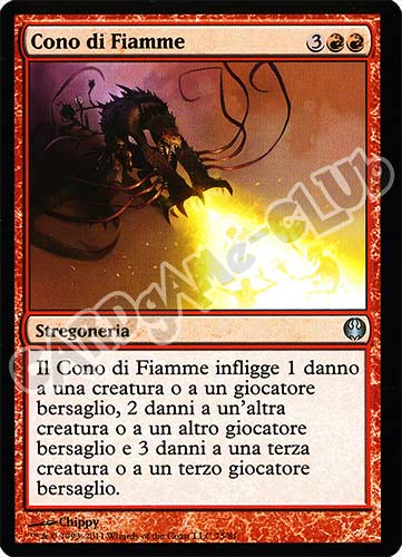 75 / 81 Cono di Fiamme non comune (IT) -NEAR MINT-