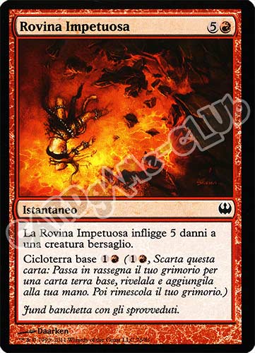 76 / 81 Rovina Impetuosa comune (IT) -NEAR MINT-