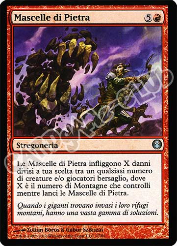 77 / 81 Mascelle di Pietra non comune (IT) -NEAR MINT-