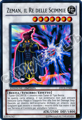 DPC5-IT002 Zeman, il Re delle Scimmie super rara Edizione Limitata (IT) -NEAR MINT-