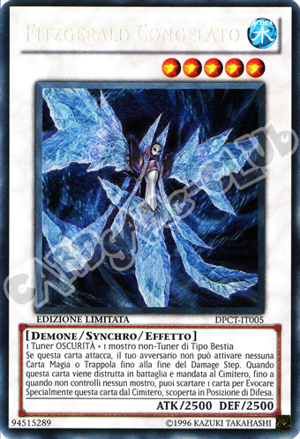 DPCT-IT005 Fitzgerald Congelato rara segreta Edizione Limitata (IT) -NEAR MINT-